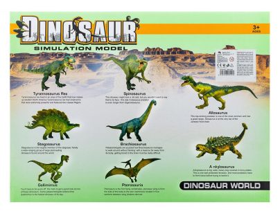 Made Dinosaurus kolekce 8 druhů
