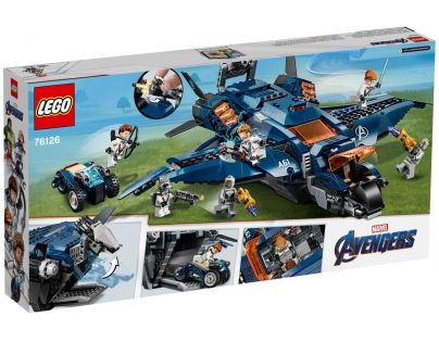 LEGO Super Heroes 76126 Parádní tryskáč Avengerů