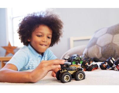 Mattel Hot Wheels Monster trucks demoliční duo LocoPunk a Pure Musole FYJ66