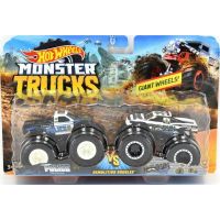Mattel Hot Wheels Monster trucks demoliční duo Police a Holigan 2