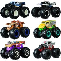 Mattel Hot Wheels Monster trucks demoliční duo Scoreher a 32Degrees FYJ67 6