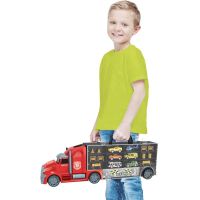 1:16 Tahač s auty a vrtulníkem 55 cm - Poškozený obal 3