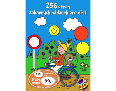 256 stran zábavných hádanek pro děti