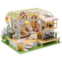 2Kids Toys miniatura domečku Kočičí kavárna se zahrádkou 2