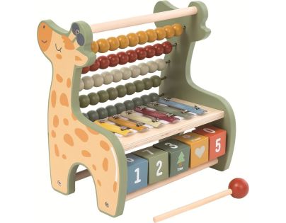 2Kids Toys Multifunkční počítadlo Žirafa