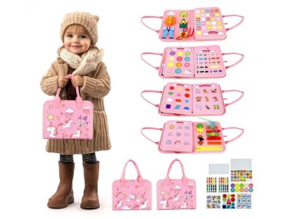 2Kids Toys Senzorická busy kniha Jedonorožec 3