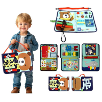 2Kids Toys Senzorická busy kniha Medvídek 2