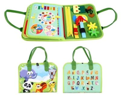 2Kids Toys Senzorická busy kniha Safari