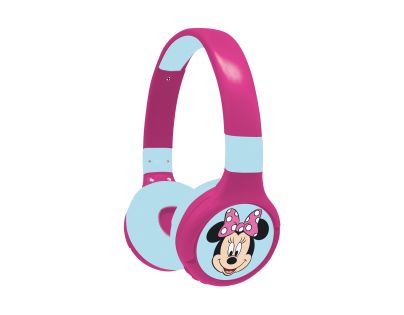 Lexibook 2v1 bluetooth skládací sluchátka Minnie s limitem hlasitosti
