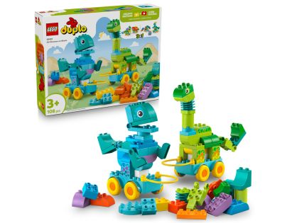 LEGO® DUPLO® 10451 3 v 1: Dinosauři na kolečkách