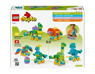 LEGO® DUPLO® 10451 3 v 1: Dinosauři na kolečkách