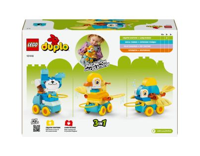 LEGO® DUPLO® 10448 3 v 1: Zvířátka na kolečkách