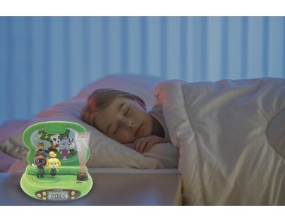 Lexibook 3D budík zvířátka s projekcí času