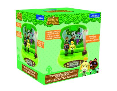 Lexibook 3D budík zvířátka s projekcí času
