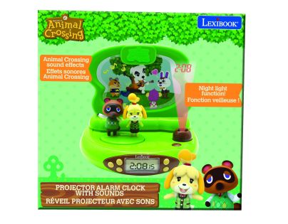 Lexibook 3D budík zvířátka s projekcí času