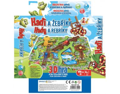 HM Studio 3D hadi a žebříky
