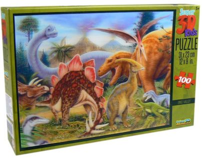 3D Puzzle Kids Dino 100 dílků