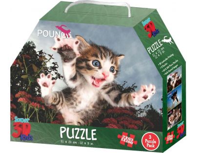 3D Puzzle Koťata 3v1
