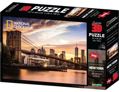 3D Puzzle New York 500 dílků