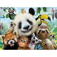 3D Puzzle Zoo selfie 63 dílků 2