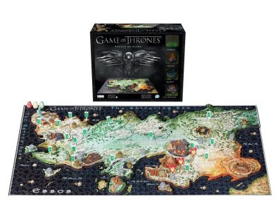 4D Cityscape Puzzle Hra o Trůny Essos 1350d
