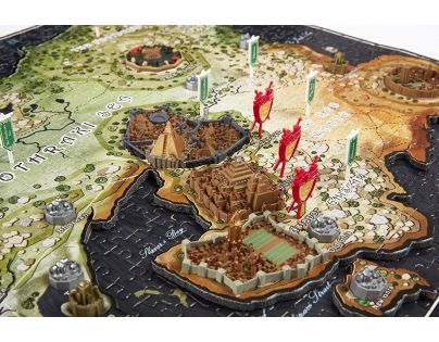 4D Cityscape Puzzle Hra o Trůny Essos 1350d