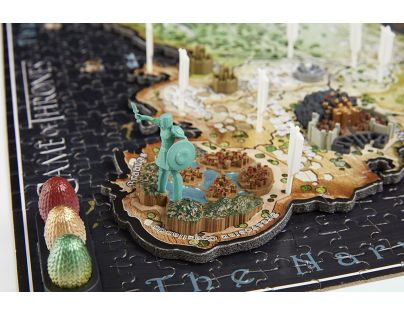 4D Cityscape Puzzle Hra o Trůny Essos 1350d