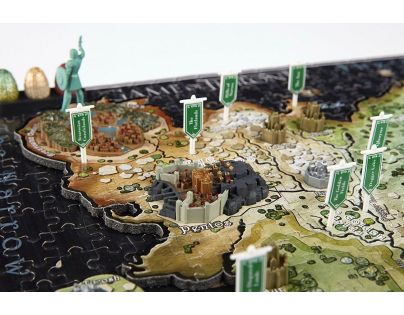4D Cityscape Puzzle Hra o Trůny Essos 1350d