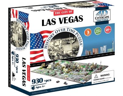 4D Cityscape Puzzle Las Vegas