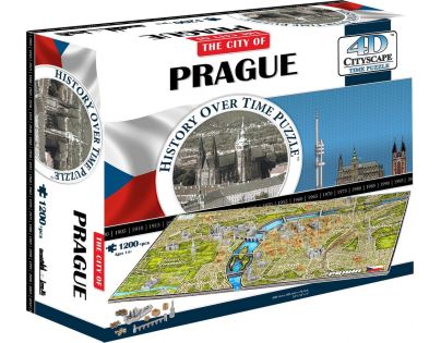 4D Cityscape Puzzle Praha