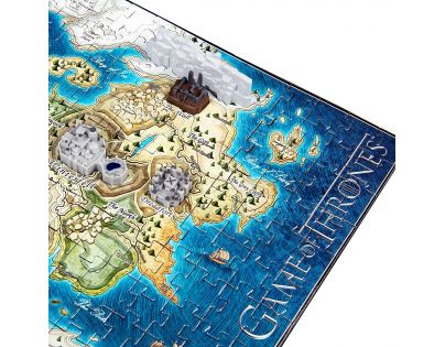 4D Cityscape Puzzle Hra o Trůny Westeros MINI 350 dílků