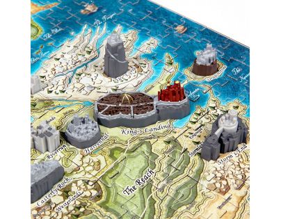 4D Cityscape Puzzle Hra o Trůny Westeros MINI 350 dílků