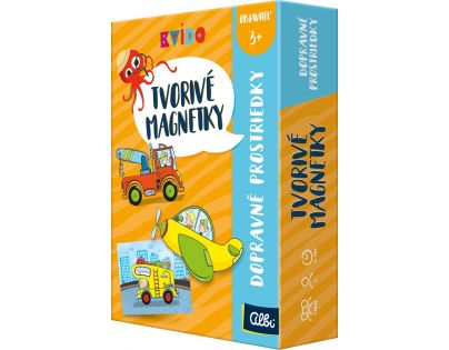 Albi Kvído Tvorivé magnetky doprava SK