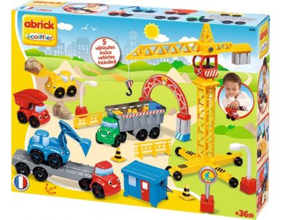 Abrick 3035 staveniště s jeřábem