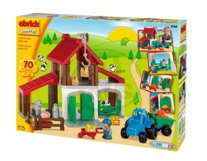 Ecoiffier 3144 - Abrick farma s traktorem