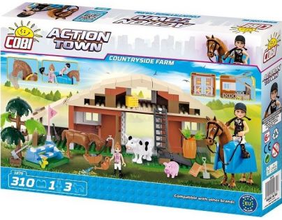Cobi 1875 Action Town Farma 310 dílků