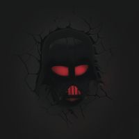 ADC Black Fire 3D světlo EP7 Star Wars Darth Vaderova helma 3
