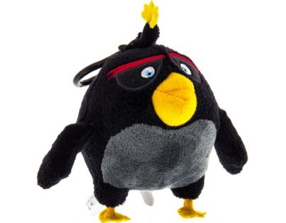 ADC Blackfire Angry Birds Plyšák s přívěskem - Bomb