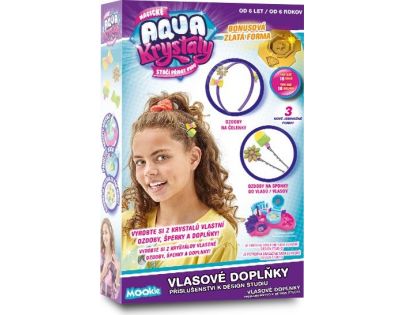 ADC Black Fire Aqua Krystaly Vlasové doplňky