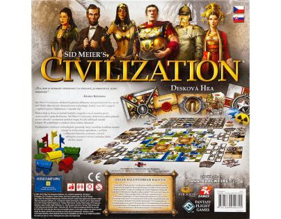 Civilizace - desková hra  - Fantasy Flight Games FCI01CZ