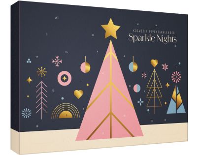 Adventní kalendář kosmetický Třpytivá noc