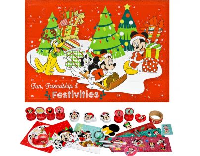 Karton P+P Adventní kalendář Minnie a Mouse