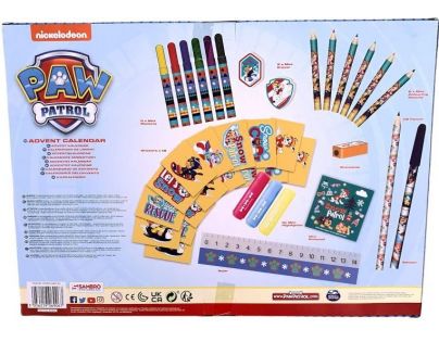 Alltoys Adventní kalendář Paw Patrol Snow