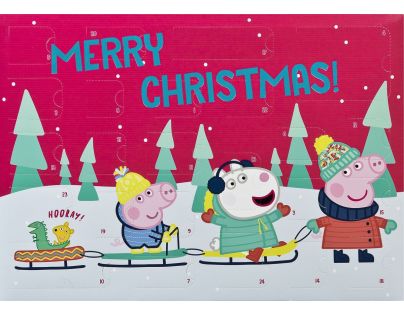 Karton P+P Adventní kalendář Prasátko Peppa