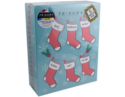 Paladone Adventní kalendář Přátelé ponožky
