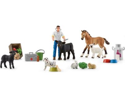 Schleich Adventní kalendář Domácí zvířata
