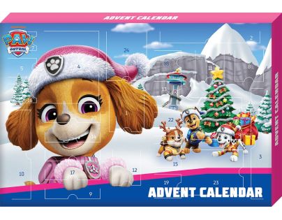 Adventní kalendář Tlapková patrola holky Adventní kalendář Tlapková patrola holky