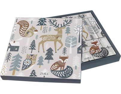 Adventní kosmetický kalendář Puzzle Scandic Wildlife