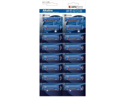 AgfaPhoto Power alkalická baterie LR06 AA blistr 16ks