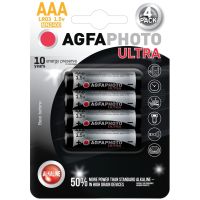 AgfaPhoto Ultra alkalická baterie LR03 AAA 4ks - Poškozený obal